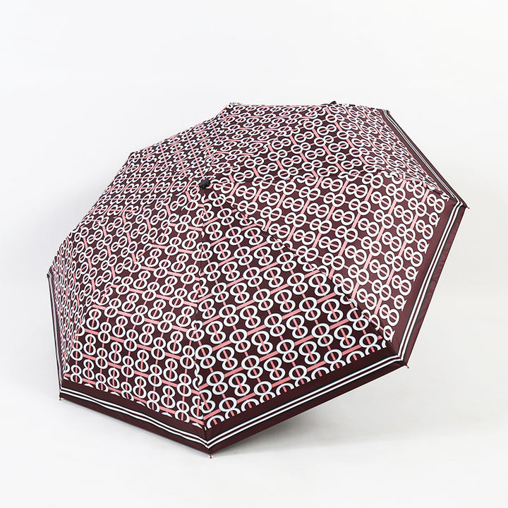 Ladies elegant umbrella with exclusive pattern Bowlift