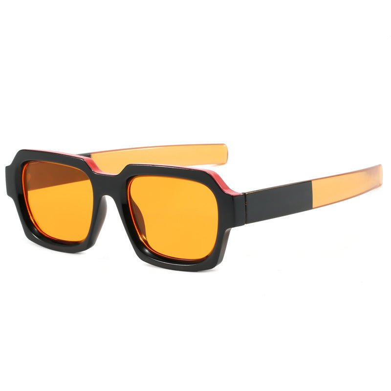 Women's sunglasses with eye-catching rectangular frame and UV protection Bowlift