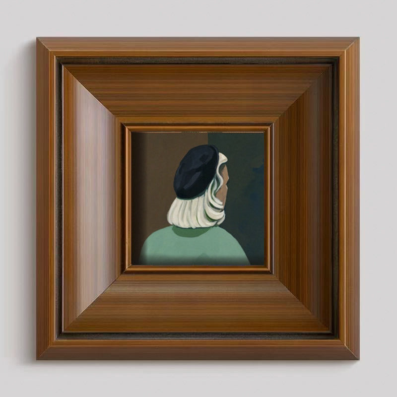 Framed Artistic Emotional Portrait Wall Art