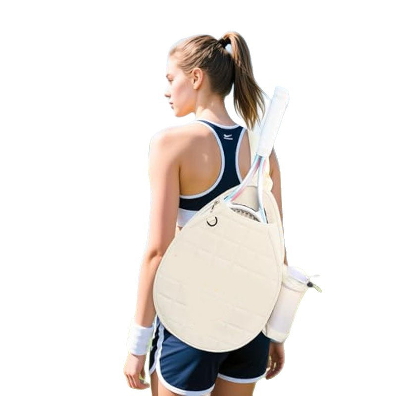 Quilted Tennis Racket Holder Bowlift