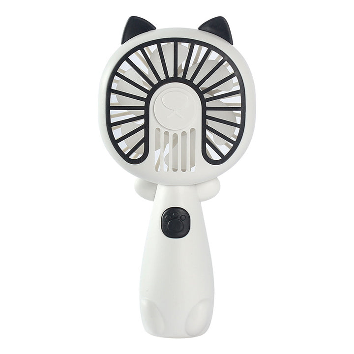 Cat-Themed Handheld Fan Bowlift