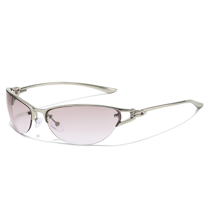 Contemporary Chic Shield Sunglasses Bowlift