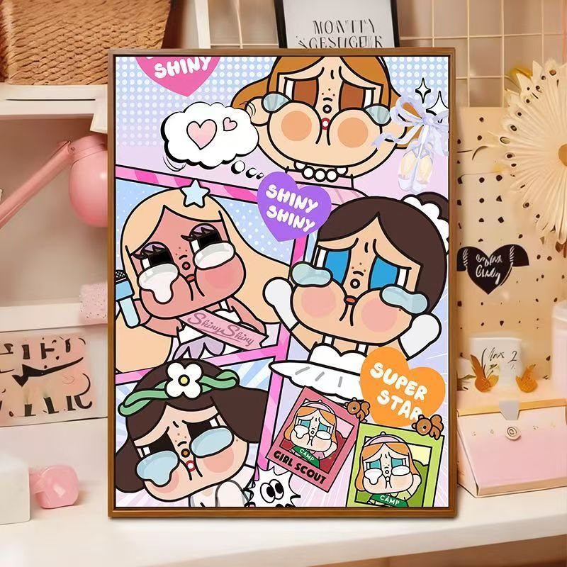 Playful Cartoon Illustration Wall Art Bowlift
