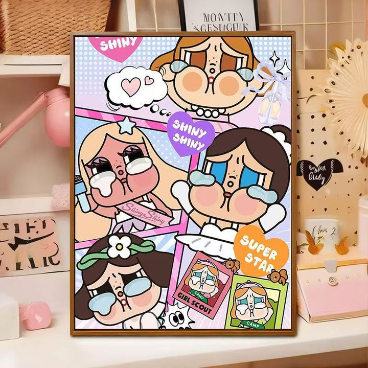 Playful Cartoon Illustration Wall Art Bowlift