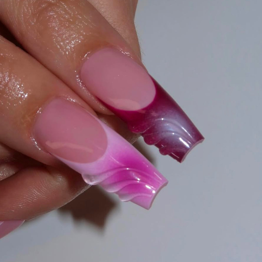 Floral 3D Decorative Press-On Nail Extensions Bowlift