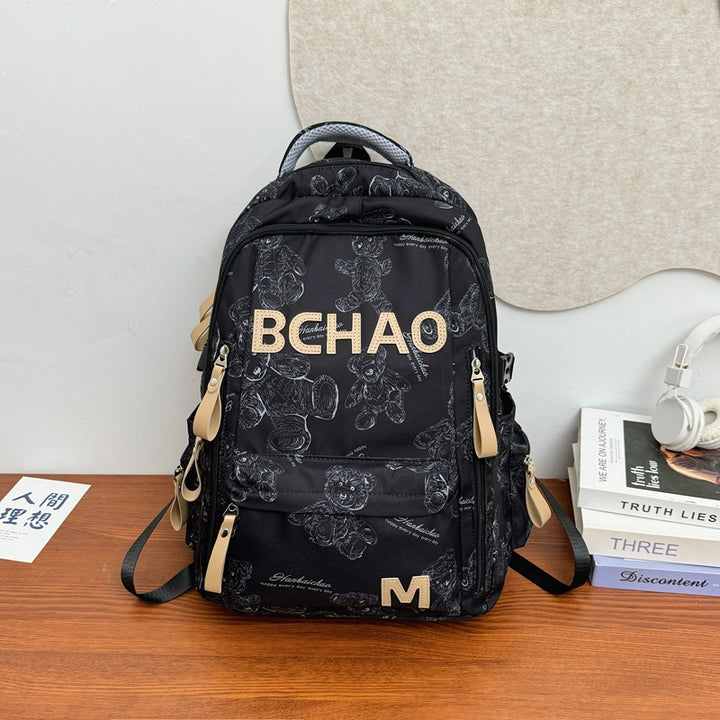 Trendy Graphic Backpack