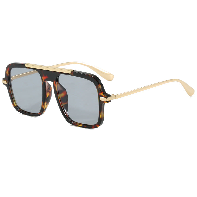 Women's fashionable sunglasses with trendy square frame Bowlift
