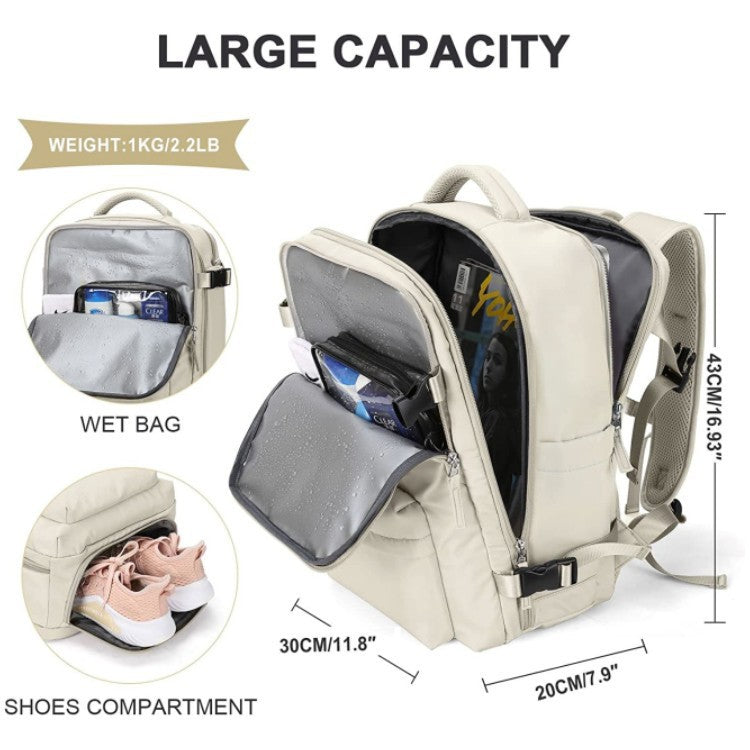 Multifunctional Travel Backpack Bag Bowlift