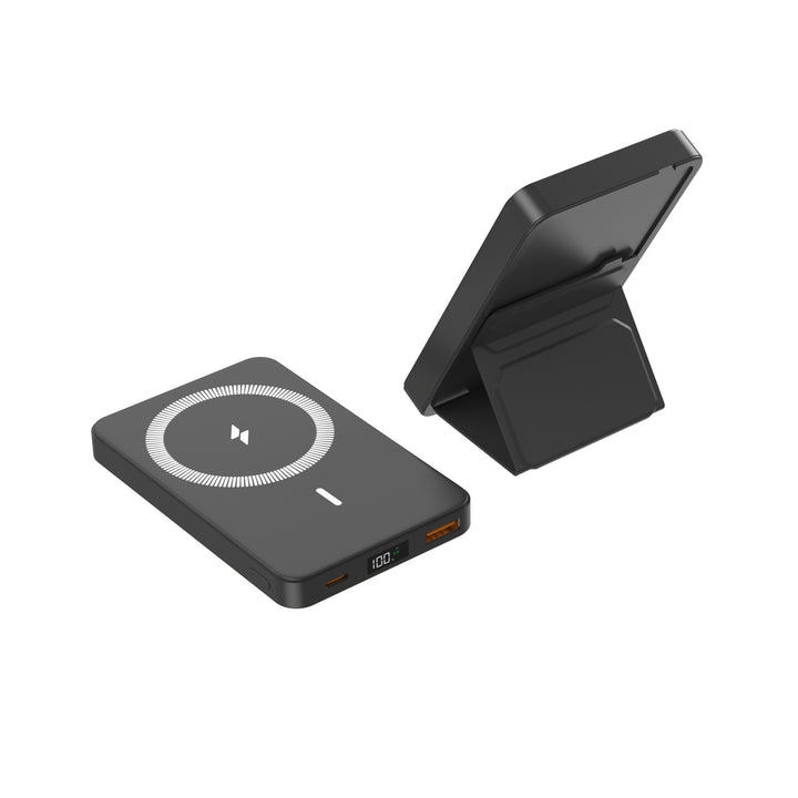 Wireless Fast Charging Power Bank with Digital Power Display Bowlift