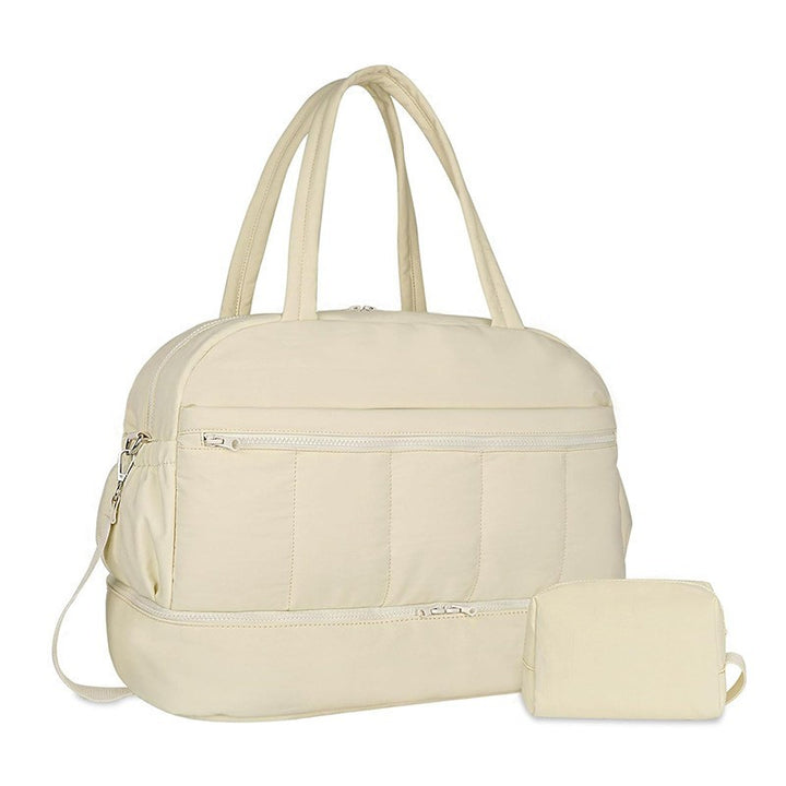 Multifunctional Travel Bag with Removable Cosmetic Bag Bowlift