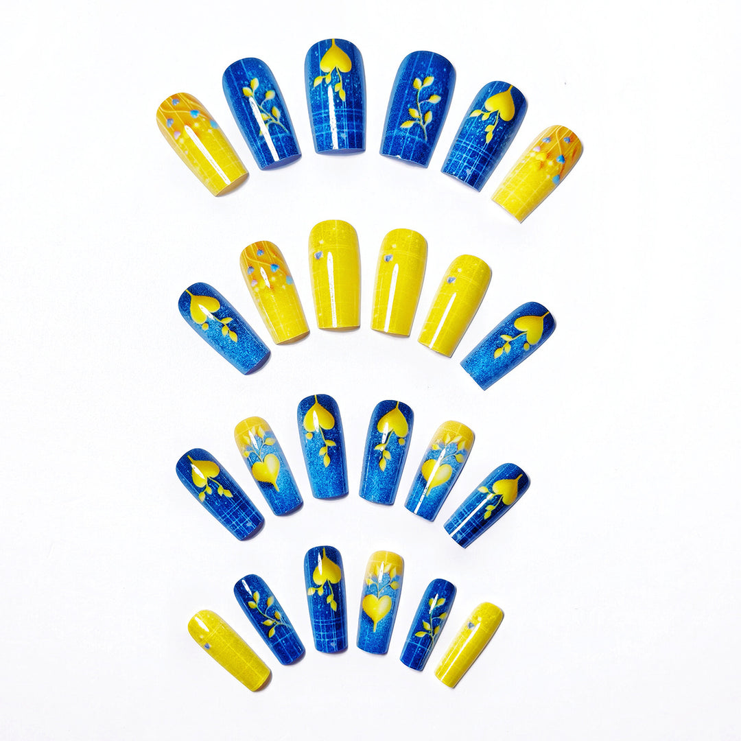 Heart-Inspired Decorative Nail Art Bowlift