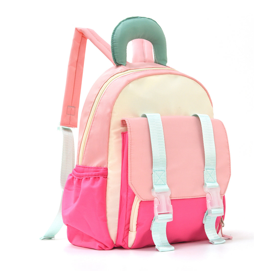 Colorful school backpack Bowlift