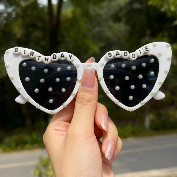 Heart-Shaped Statement Sunglasses Bowlift
