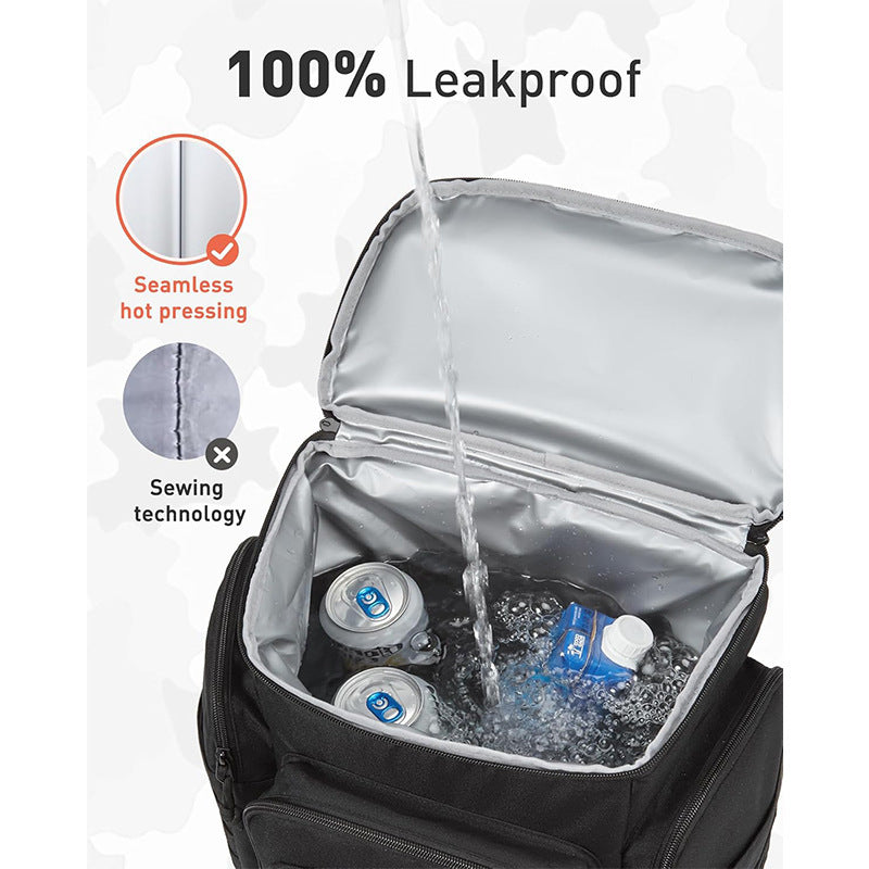 Multifunctional cooler backpack with insulating inner compartment Bowlift