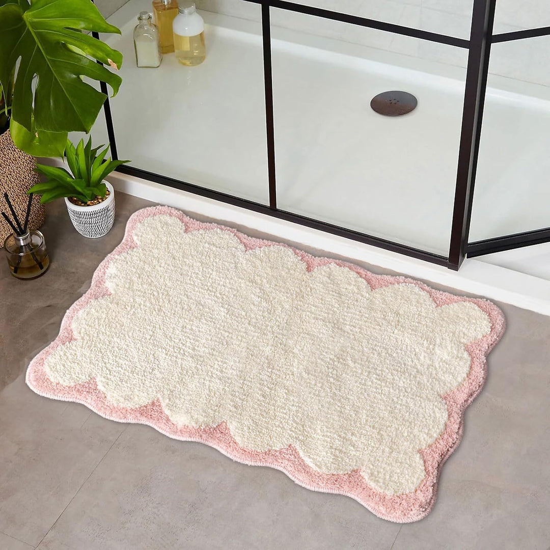 Plush Bath Mat Bowlift