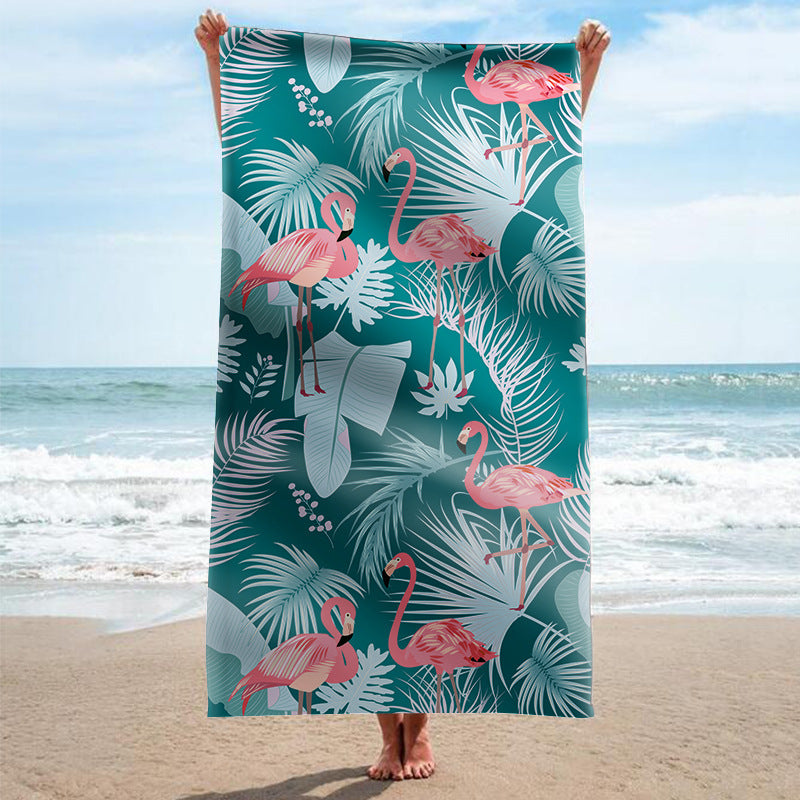 Beach towel with artistic mandala design Bowlift