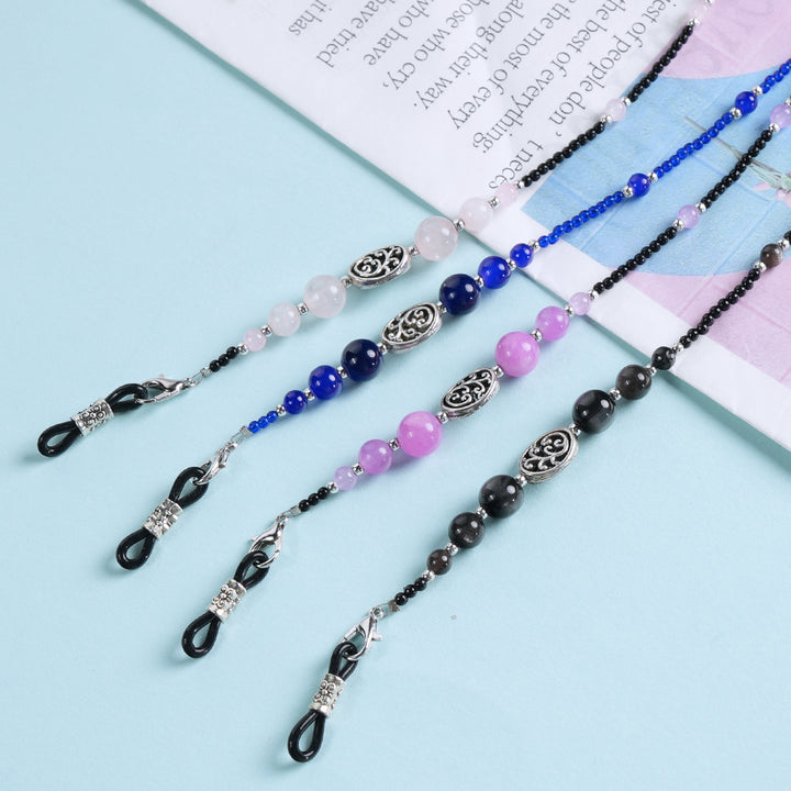Beaded Eyewear Retainer Bowlift