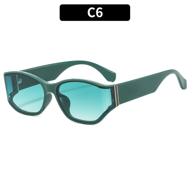 Contemporary Cat-Eye Sunglasses