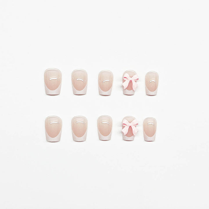 Decorative Bow Acrylic Nail Enhancements Bowlift