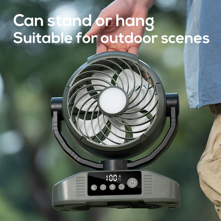 Ladies compact table fan with USB connection Bowlift
