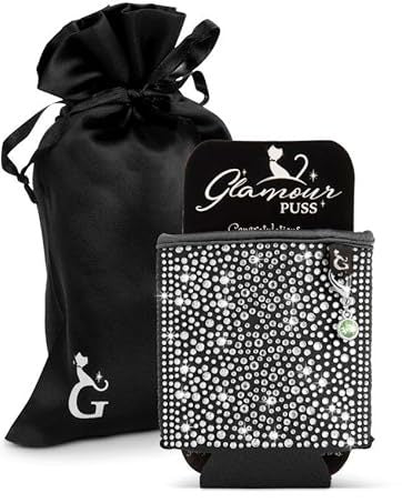 Ladies coffee cup cover with glitter stones Bowlift