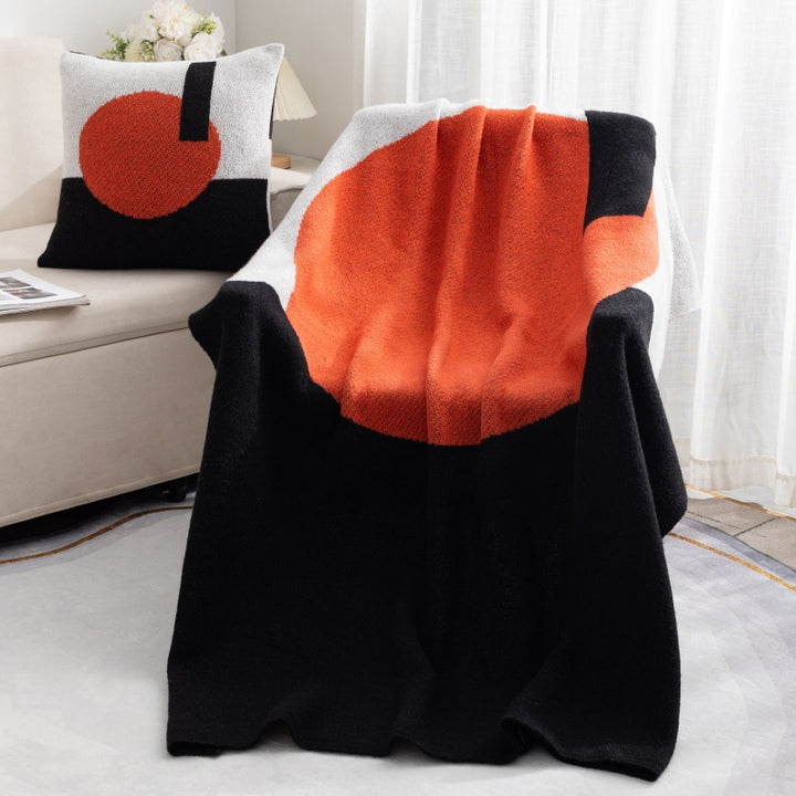Modern Abstract Throw Blanket