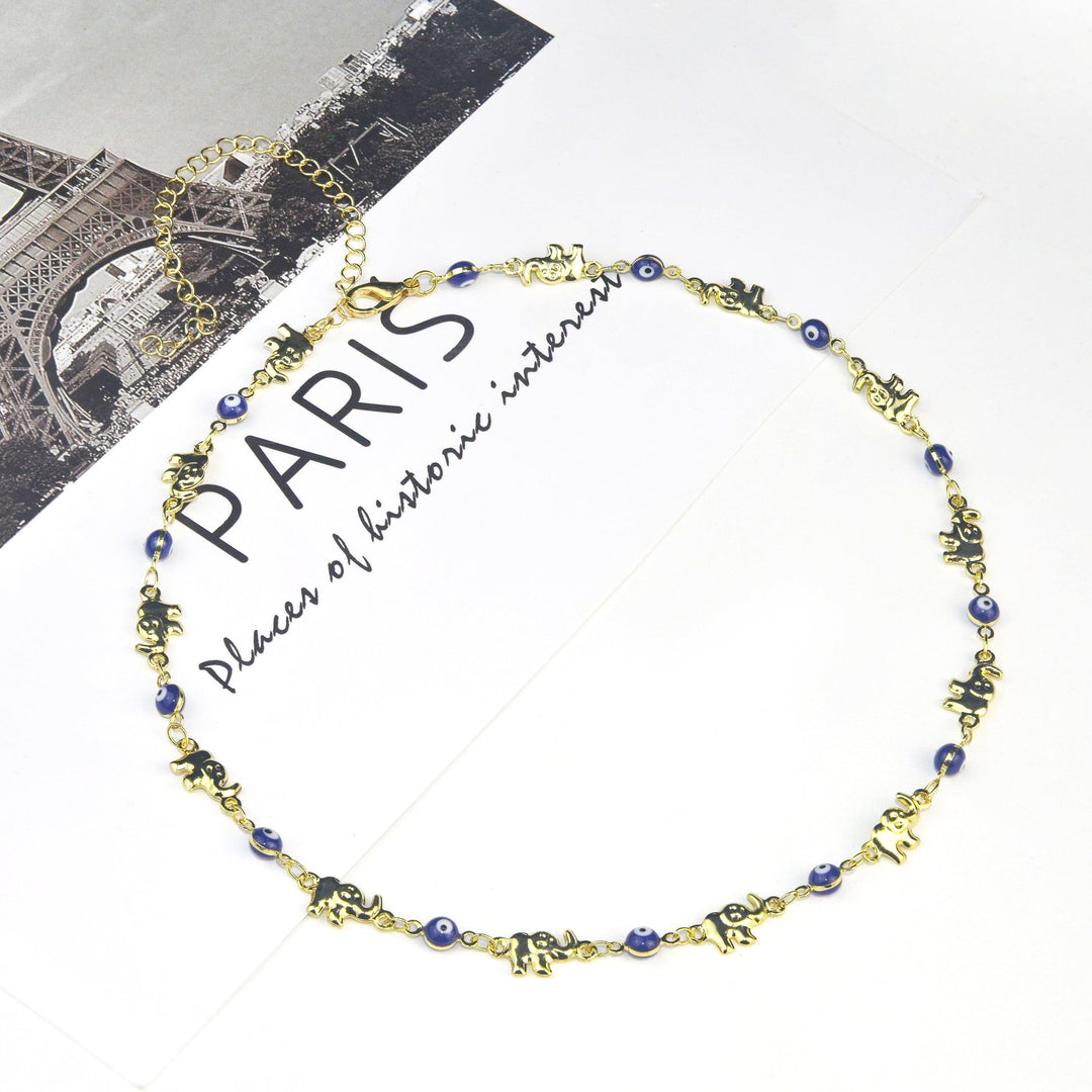 Colorful Elephant Charm Eyewear Chain Bowlift
