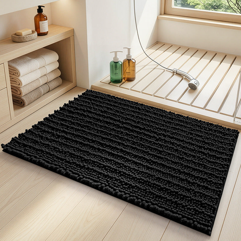 Ultra-Soft Chenille Bathroom Mat Bowlift