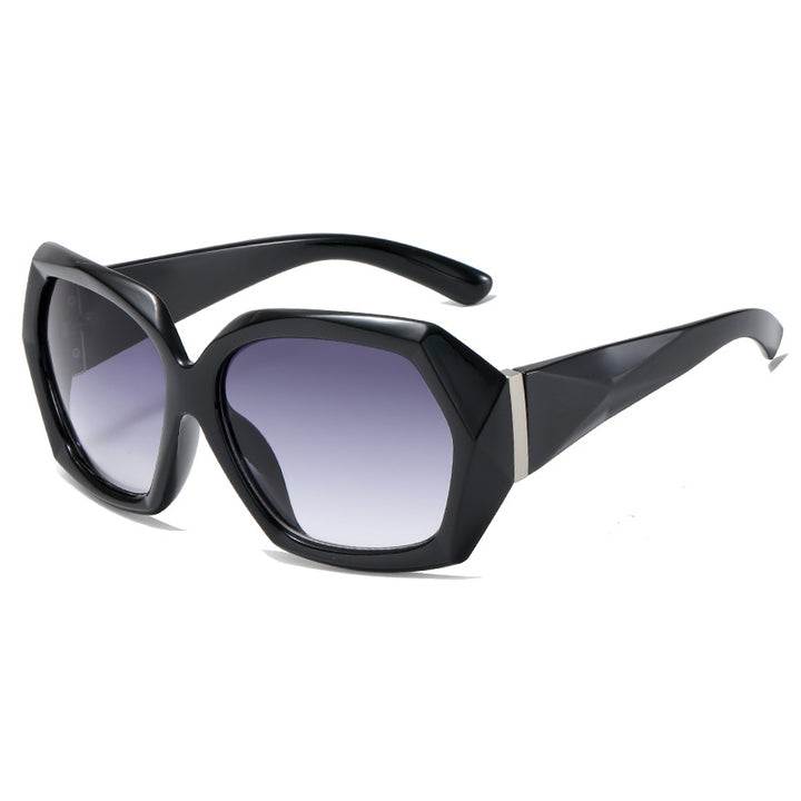 Women's designer sunglasses in innovative polygon design Bowlift