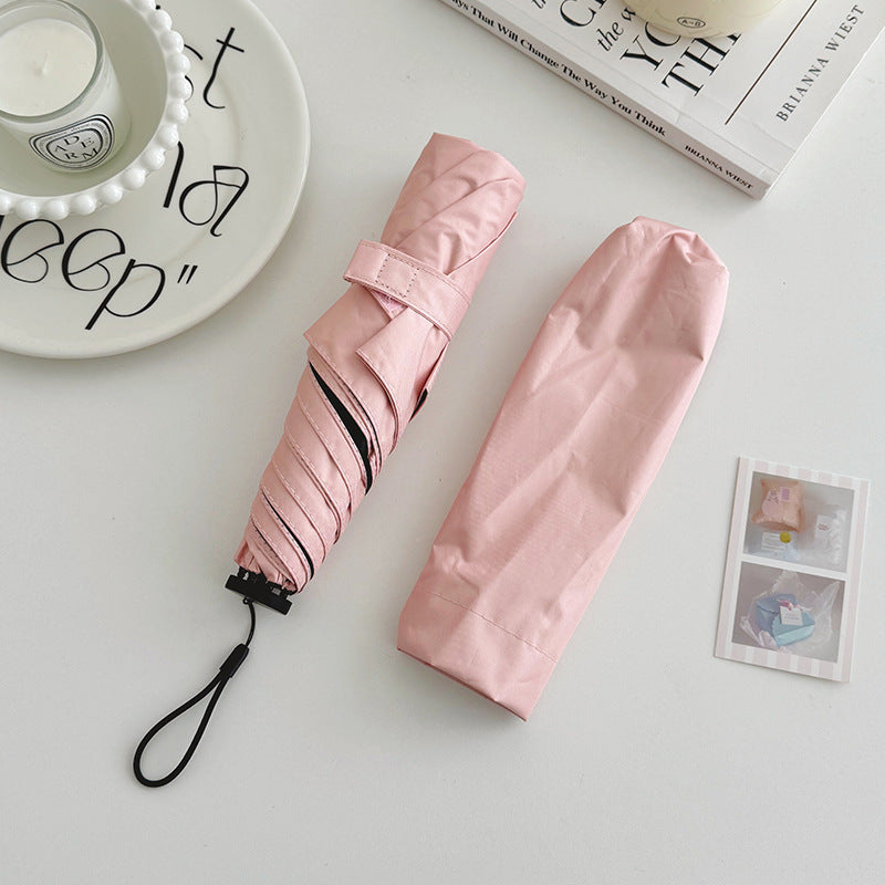 Women portable folding umbrella with wind-resistant mechanism Bowlift