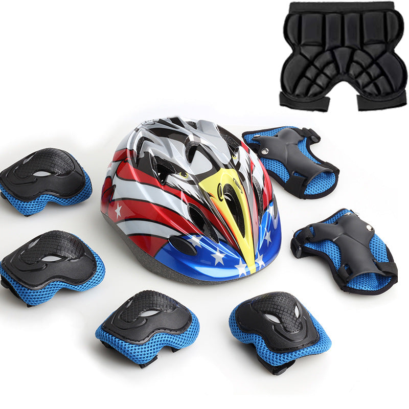 Children's Multi-Protection Sports Safety Gear Set Bowlift