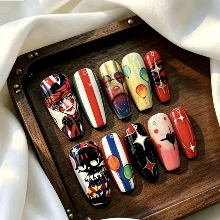 Whimsical Character Nail Art Design Kit Bowlift