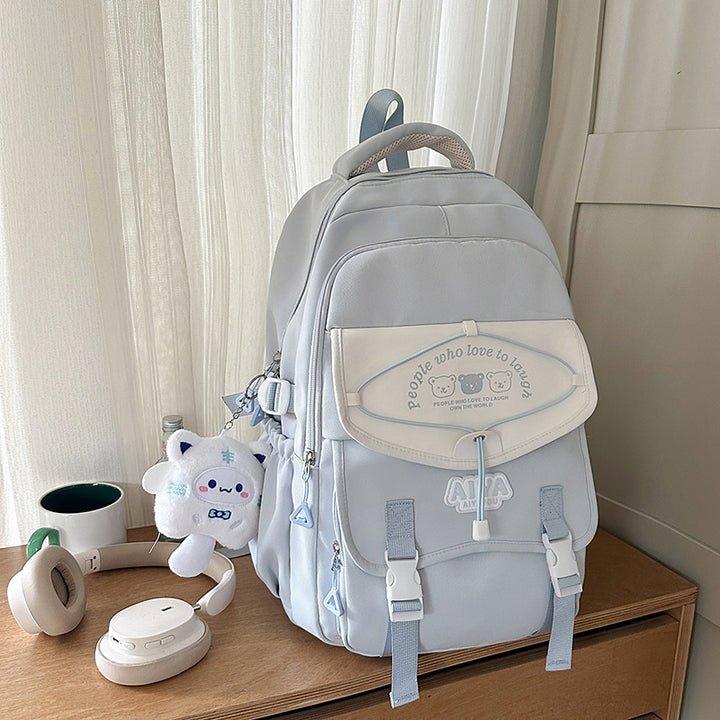 Playful Graphic Design School Backpack