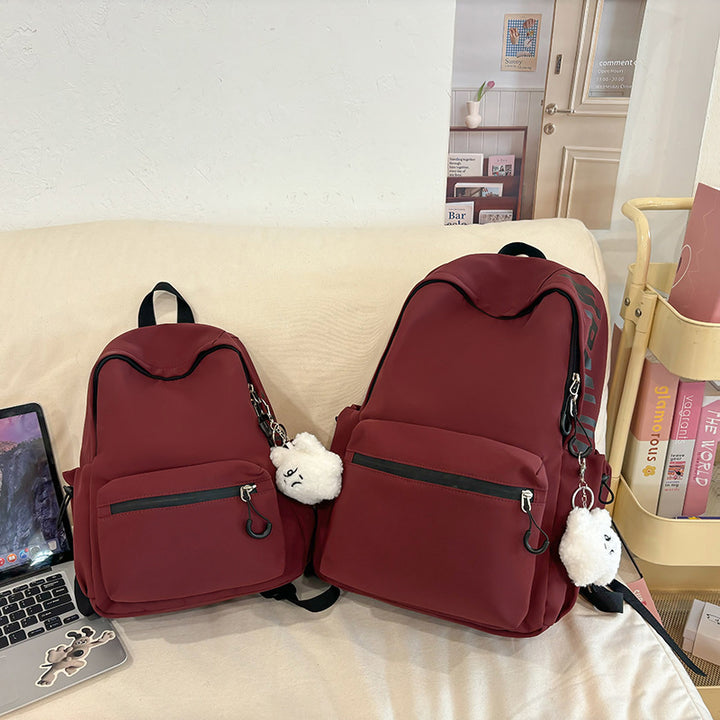 Chic Multi-Pocketed Casual Backpack Set Bowlift