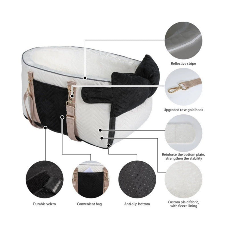 Pet Car Seat Bowlift