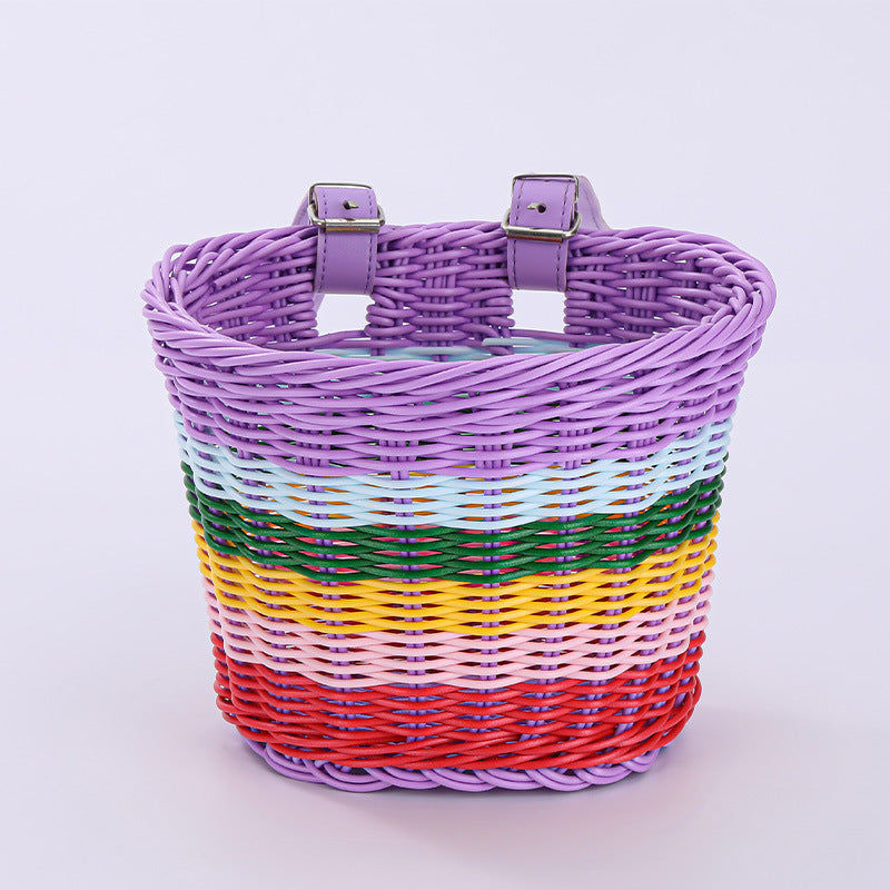 Women's bicycle basket with sturdy carrying handles Bowlift