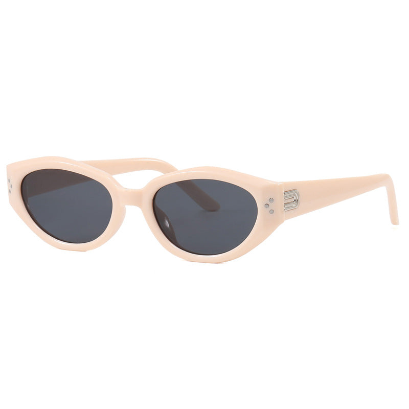 Ladies' trendy sunglasses with animal print and stylish frame Bowlift