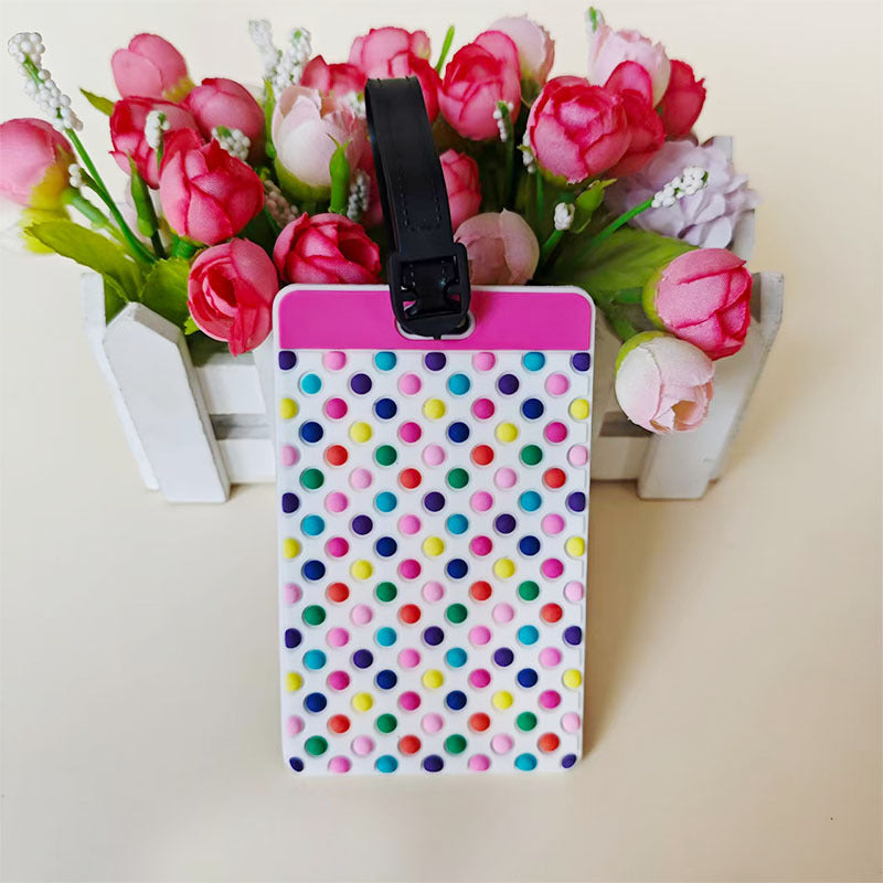Unisex Creative Road-Themed Luggage Tag Bowlift