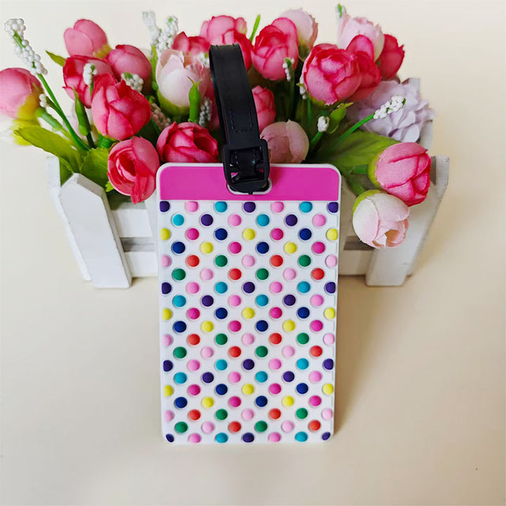Unisex Creative Road-Themed Luggage Tag Bowlift