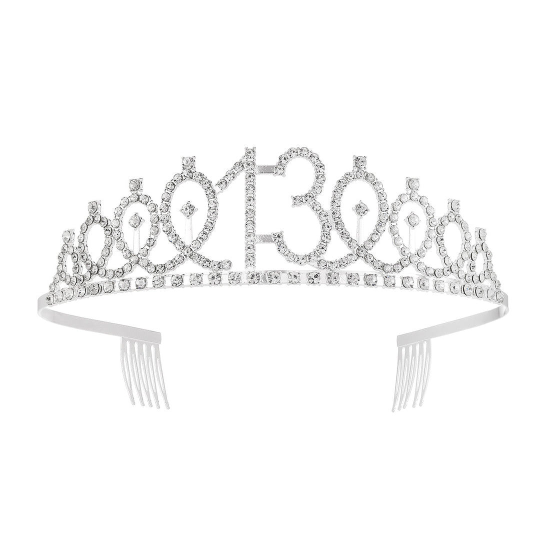 Ladies Glittering Crown with Swarovski Stones Bowlift