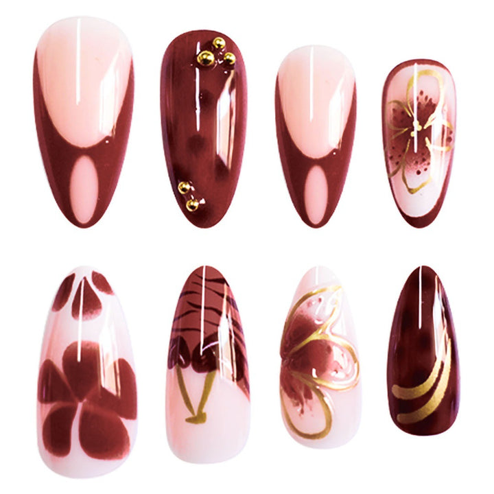 Decorative 3D Nail Art Extensions Bowlift