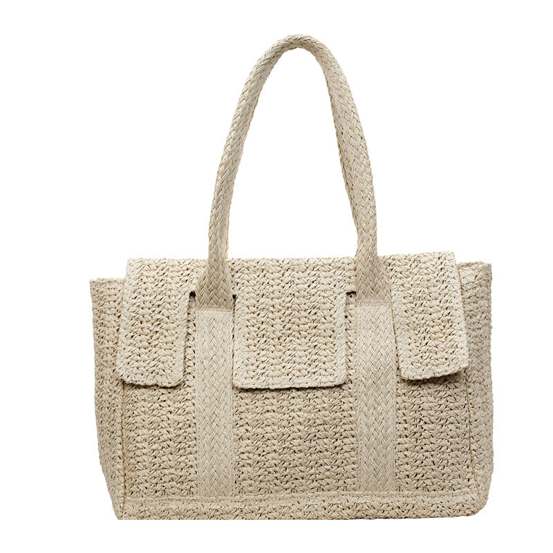 Large Handwoven Shopping Bag Bowlift