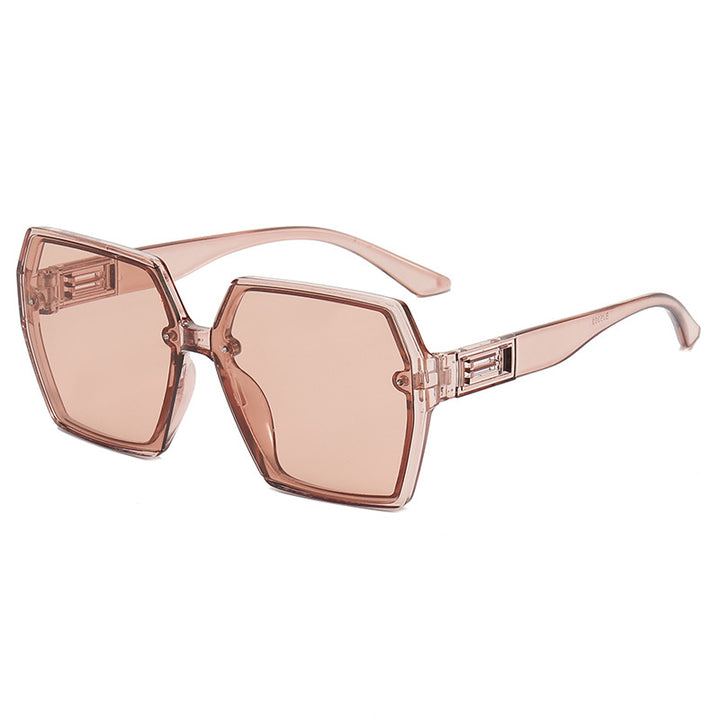 Oversized Hexagonal Sunglasses