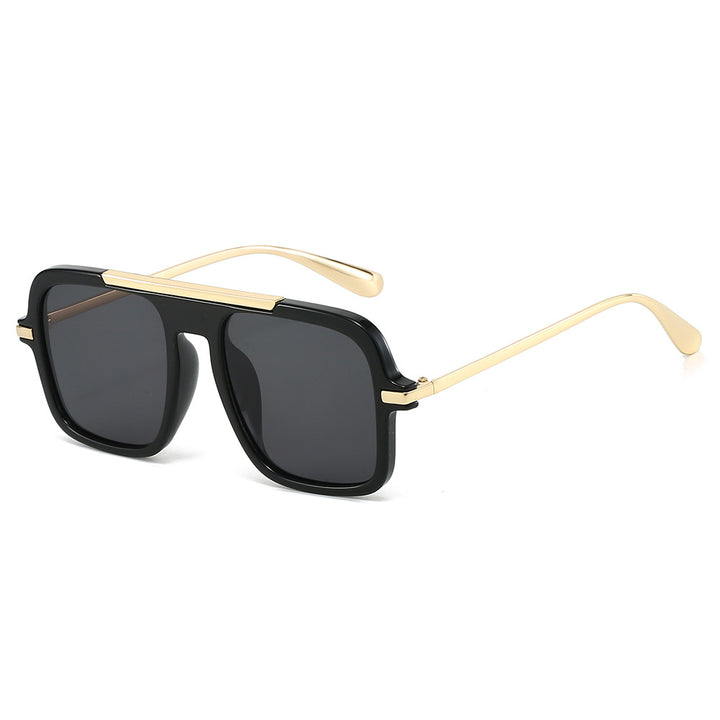 Women's fashionable sunglasses with trendy square frame Bowlift
