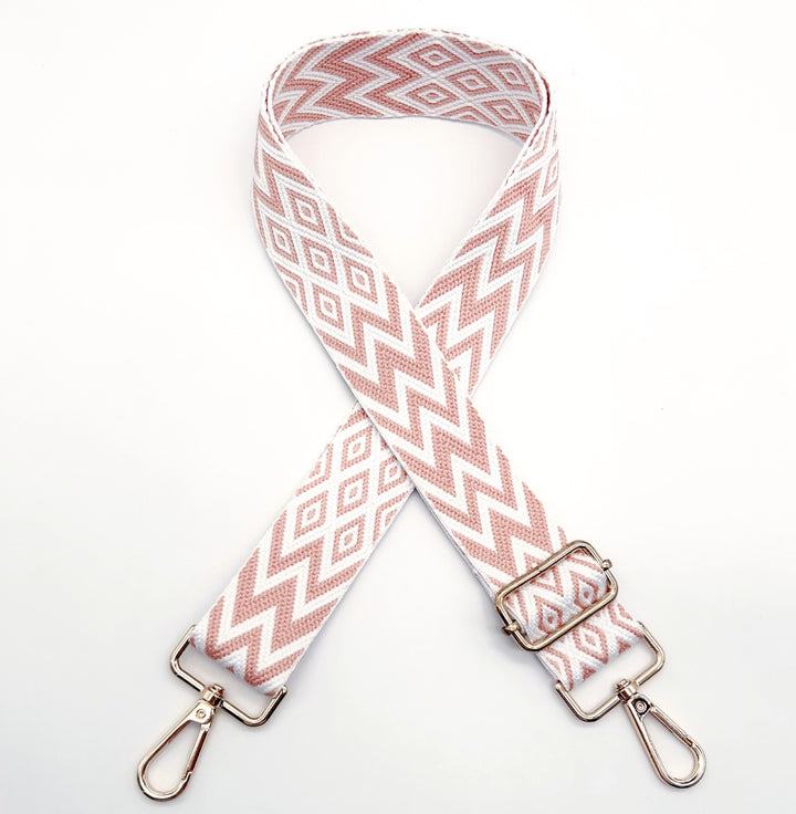 Adjustable Patterned Bag Strap Bowlift