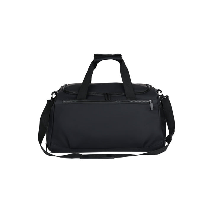 Sporty travel bag with reinforced carrying handles and multiple compartments Bowlift