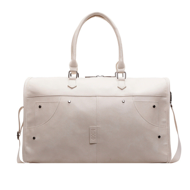 Elegant leather bag with stylish design and versatile carrying options Bowlift