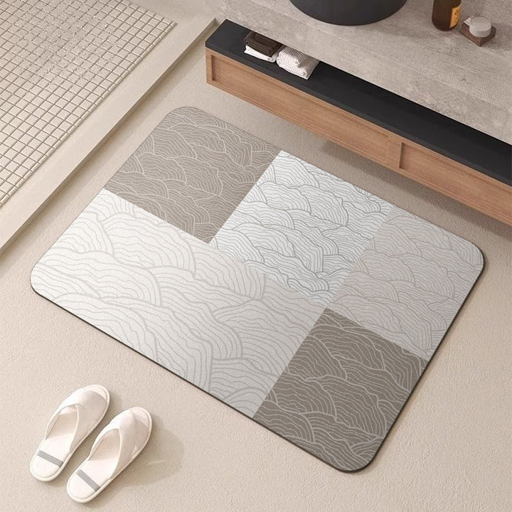 Luxurious Textured Bath Mat