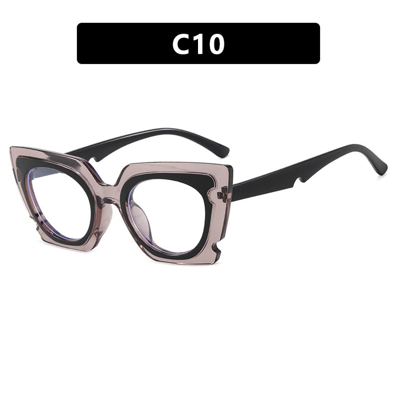 Women's oversized sunglasses with extravagant frame and UV protection Bowlift