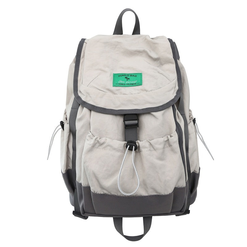 Multi-Pocket Adventure School Backpack Bowlift